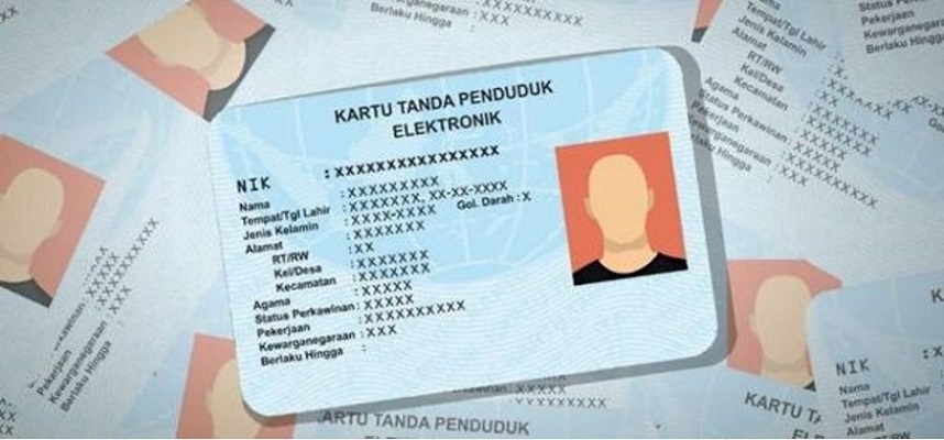 Ilustrasi Kartu Tanda Penduduk (KTP). (Foto: Dok. Istimewa)