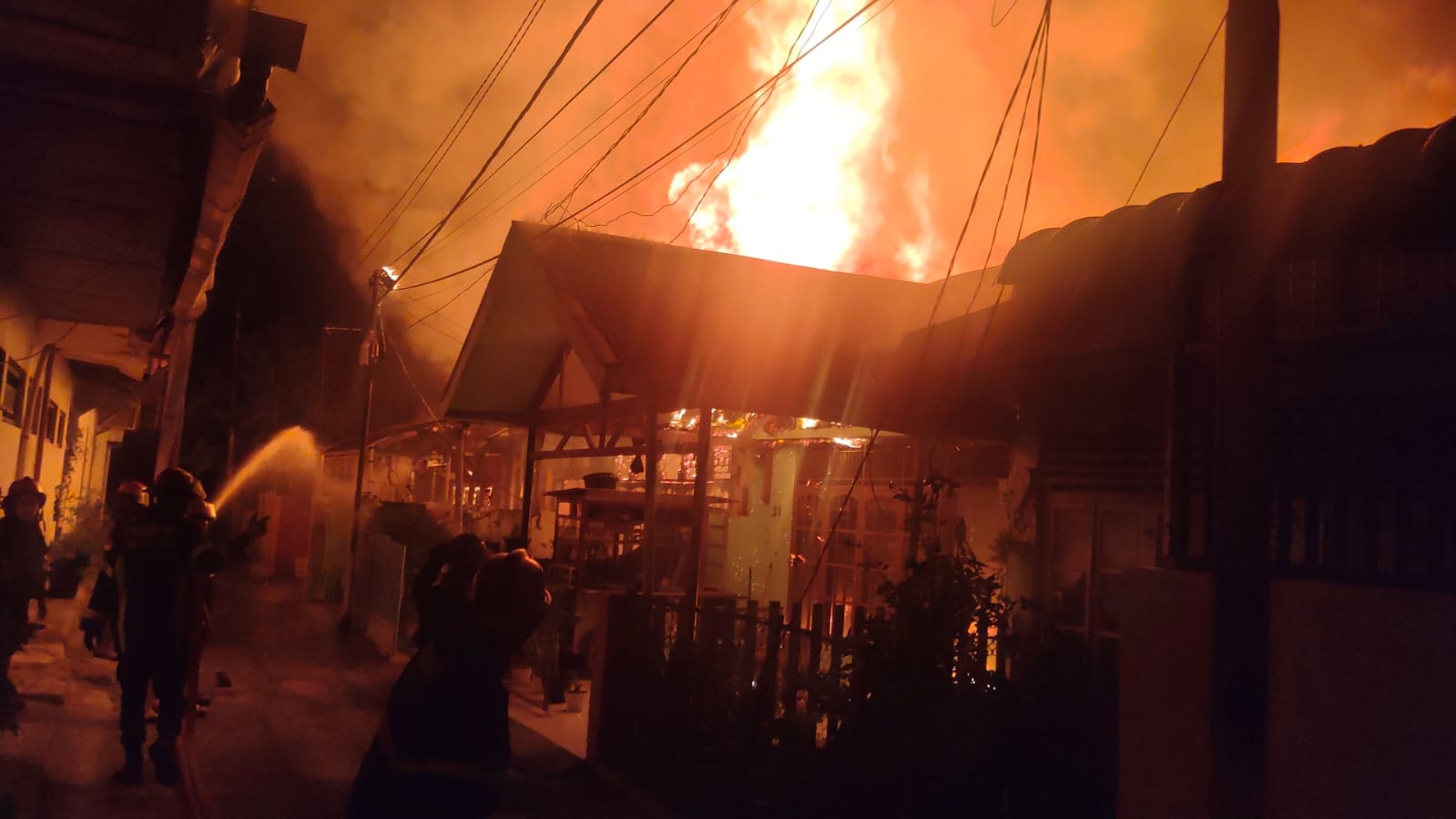Kebakaran di Kota Padang (Foto Istimewa)