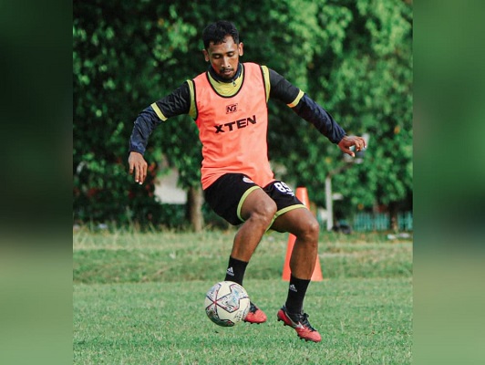 Eks bek Semen Padang Football Club, Tri Rahmad Priadi. (Foto: Dok. Media Officer SPFC)