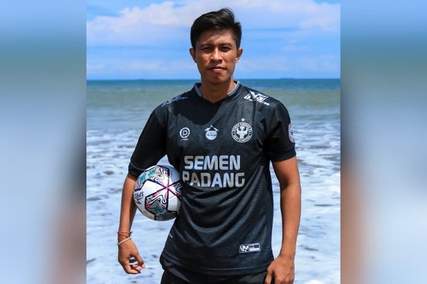 Pemain ke-18 Semen Padang FC, Agus Nova Wiantara yang pernah bawa Bali United juara Liga 1 tahun 2019. (Foto: Dok. Media Officer SPFC)