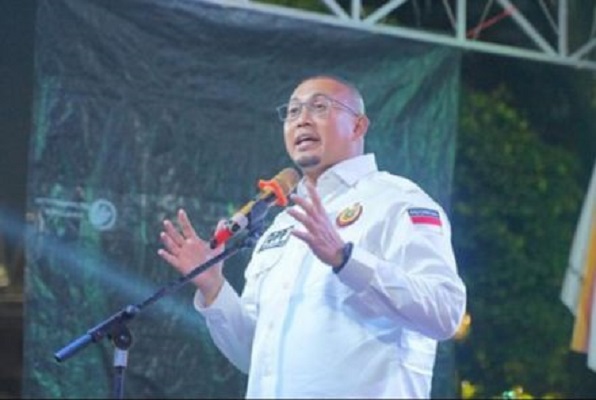 Ketua Harian DPP IKM, Andre Rosiade menghadiri Halal bi Halal DPD IKM Banten. (Foto: Dok. Tim AR)
