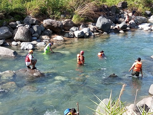 Pencarian hari terakhir pelajar hilang di Sungai Bangek. (Foto: Dok. BPBD Padang)
