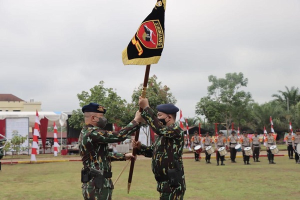 Peresmian Batalyon C Pelopor Satbrimob Polda Sumbar di Dharmasraya. (Foto: Dok. Humas Polda Sumbar)