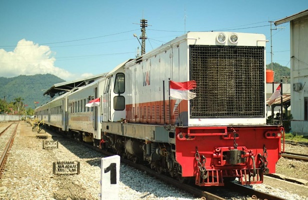 Ilustrasi kereta api. (Foto: Dok. Istimewa/Humasda KAI Divre II)