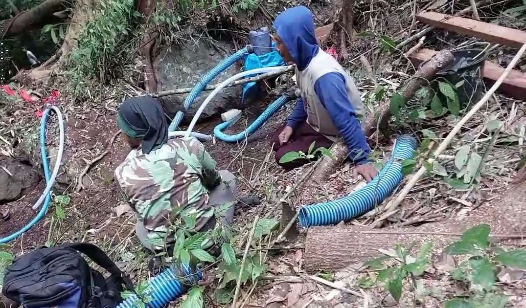 Hutan dan Tempat Bersejarah Terancam Rusak, Tim Belukar Pokdarwis Tangaya Temukan Aktivitas Tambang Liar di Hutan Saniangbaka (Foto: Belukar/Pokdarwis Tangaya Saniangbaka/Halonusa)