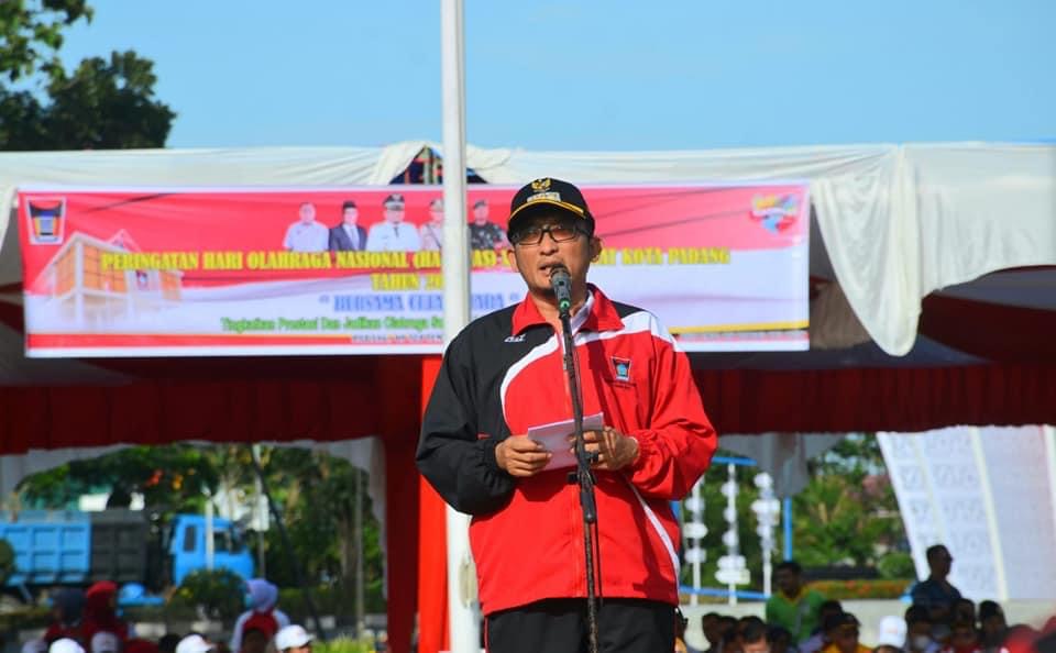 Haornas, Wali Kota Padang Ajak Masyarakat Hidup Sehat