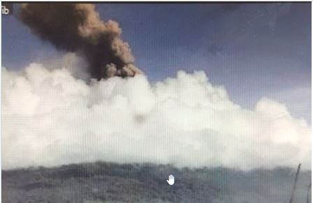 Ilustrasi, Gunung Api Kerinci Erupsi (Foto : MAGMA)