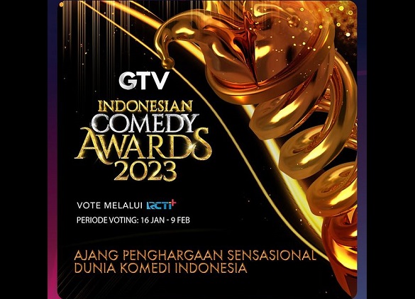 Indonesian Comedy Awards 2023. (Foto: Instagram GTV)
