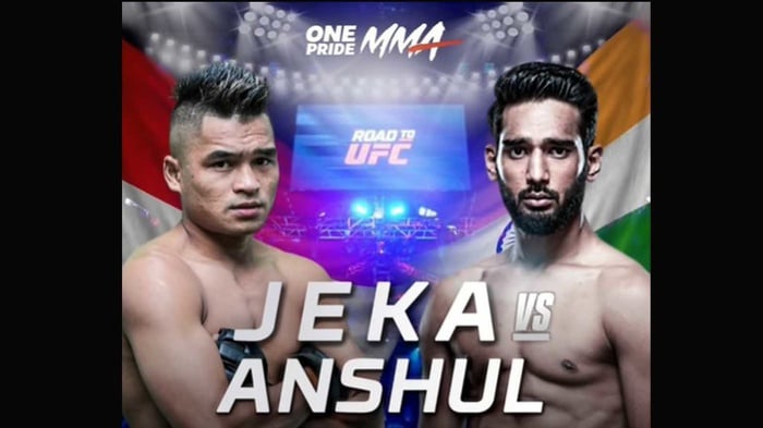 Link Nonton Streaming UFC Jeka Saragih vs Anshul Jubli. (Foto: Instagram Jeka Saragih)