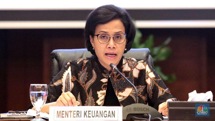 Menteri Keuangan Sri Mulyani. (Foto: CNBC Indonesia)