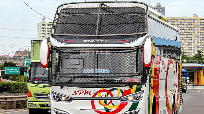 Bus NPM yang menghantarkan penumpang dari Sumbar ke Jabodetabek dan Bandung (foto: Google Maps/NPM)