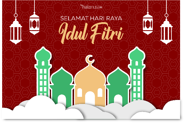 Hari Raya Idul Fitri 1444H pada 2023 (Ilustrator: Ryan Ramadi/Halonusa)