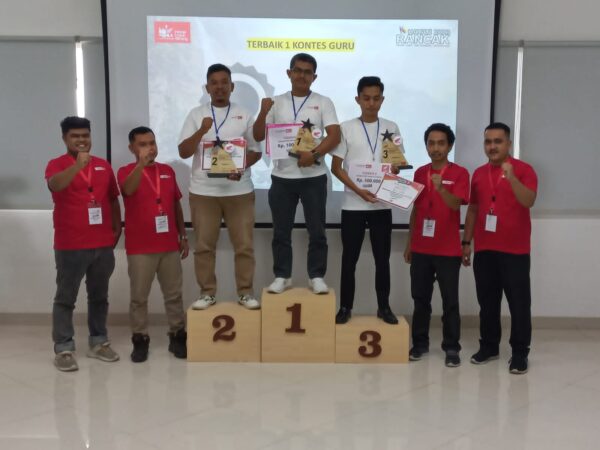 Pemenang kontes Festival Vokasi Satu HATI 2023 ini selanjutnya akan mewakili Main Dealer PT. Hayati Pratama Mandiri di tingkat nasional yang akan diselenggarakan di Jakarta pada 24-28 Juni 2023. (Foto: Honda Hayati)