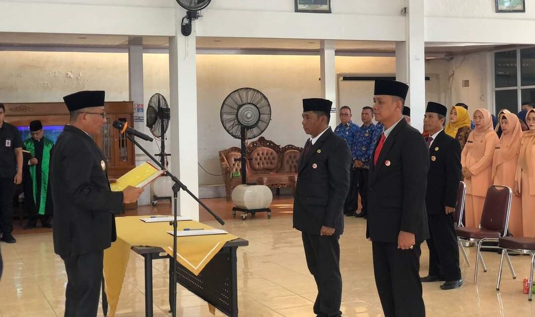 Pengambilan Sumpah Pejabat Eselon II Pemko Padang
