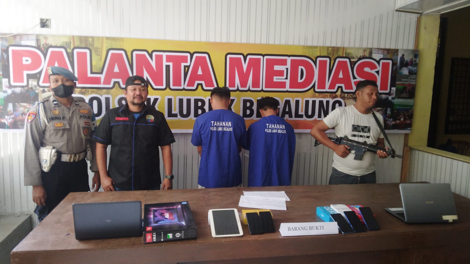 2 Residivis Kasus Pencurian di KOta Padang Kembali Diamankan Polisi