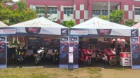 PT. Hayati Pratama Mandiri (HPM) mengadakan event spesial bagi para konsumen setia Honda dalam acara bertema Honda Sport Motoshow (HSMS) di Lapangan Pembangunan UNP Padang, yaitu pada tanggal 27-30 September 2023. (Foto: Honda Hayati)