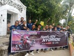 Honda ADV Nyoride Jelajah Misteri Dua Alam di Gunung Padang. (Foto: Honda Hayati)