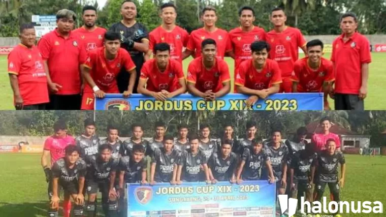 Dua tim tahun lalu, RH United dan Paris FC yang diperkuat sejumlah pemainLigaIndonesia. (Foto: Istimewa)