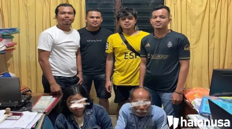 Polres Agam mengamankan pasutri yang terlibat judi togel. (Foto: Istimewa)