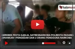Video Detik-detik Tim Rajawali Polresta Padang Tangkap Pengedar Narkoba