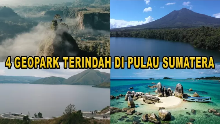 Geopark terindah di Pulau Sumatera. (Foto: Youtube Creative Hamdi)