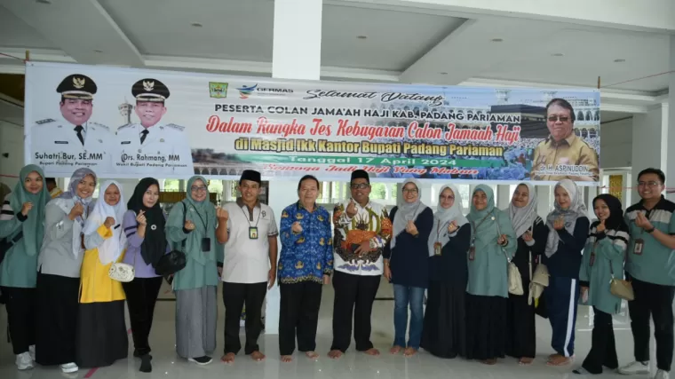 Dinkes Padang Pariaman Fasilitasi Pemeriksaan Kesehatan ke 245 Calon Jemaah Haji 2024