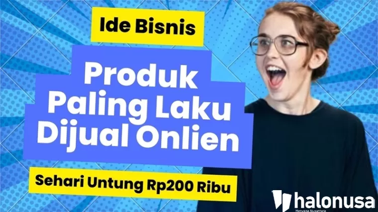 Ilustrasi ide produk paling laris untuk bisnis online. (Foto: Canva)