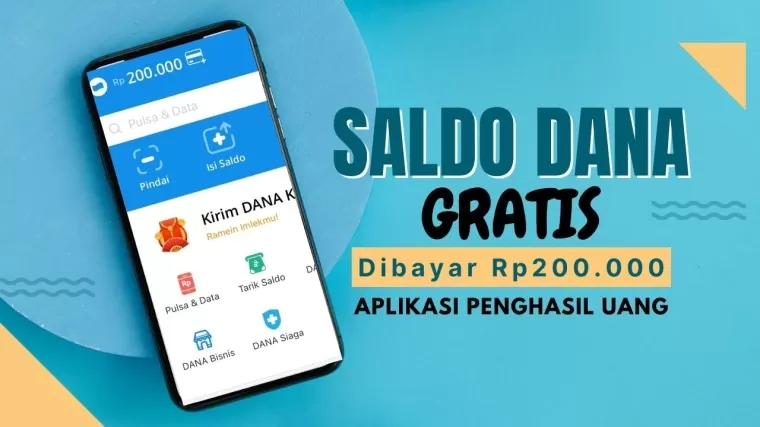 Ilustrasi saldo DANA gratis. (Foto: Canva)