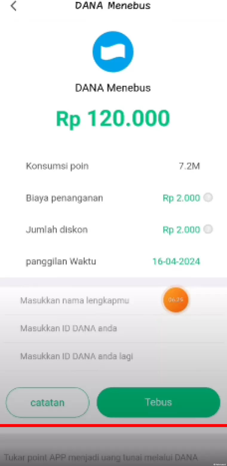 Bukti penarikan aplikasi penghasil uang Novelah (foto: Youtuber Peluang Jutawan)