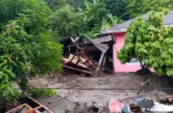 Bencana banjir di Guguak Malalo Kabupaten Tanah Datar. (Foto: Liputan6)