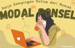 Ilustrasi Kerja Sampingan Online dari Rumah Tanpa Modal dengan Jadi Youtuber (foto: Canva)