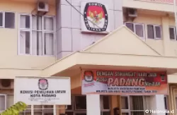 Kantor KPU Kota Padang. (Foto: Istimewa)