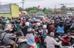 Ilustrasi kemacetan yang terjadi saat libur lebaran di Sumbar. (Foto: Sumbarprov.go.id)