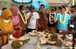 Festival Durian 2024 di Solok Selatan. (Foto: Istimewa)