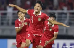 Pemain Timnas Indonesia U23, Marselino Ferdinan. (Foto: PSSI)