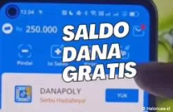 Ilustrasi Saldo DANA Gratis. (Foto: Youtube)