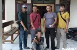 Polres Kabupaten Agam berhasil meringkus seorang DPO dalam kasus pencurian ponsel. (Foto: Istimewa)