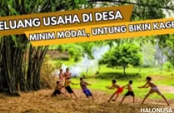 Ilustrasi ide usaha menguntungkan di daerah pedesaan. (Foto: Canva)