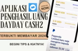 Ilustrasi Aplikasi Penghasil Uang DayDay Cash2 (foto: Youtuber Naufal354/Canva)