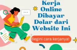 Ilustrasi Kerja Online Dibayar Dolar (foto: Canva)