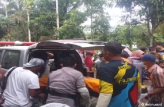 Penemuan mayat perempuan di Sitiung Dharmasraya. (Foto: Istimewa)