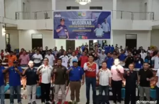 Peresmian Musorkab KONI Padang Pariaman. (Foto: Istimewa)