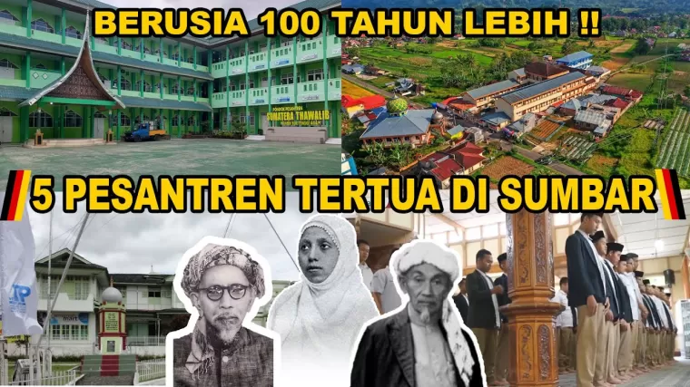Pondok pesantren tertua di Sumatera Barat. (Foto: Youtube Creative Hamdi)