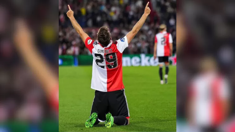 Pemain Feyenoord Santiago Gimenez. (Foto: Twitter @MexNexGen2)