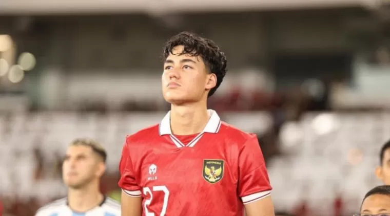 Rafael Struick pemain timnas Indonesia U 23 di Piala Asia 2024. (Foto: PSSI)