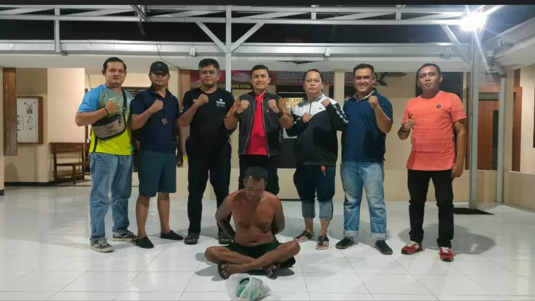 Kepolisian Kota Padang mengamankan pelaku penyalahgunaan narkotika jenis ganja. (Foto: Istimewa)