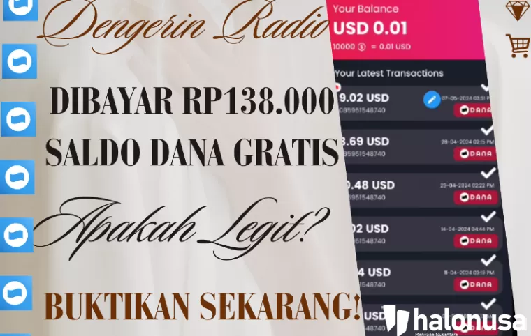 Ilustrasi Aplikasi Penghasil Uang, Givvy Radios (foto: Youtuber Naufal354/Canva)