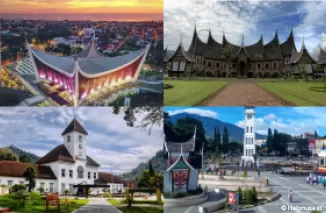 Kota terkaya di Sumatera Barat. (Kolase: Halonusa.id)