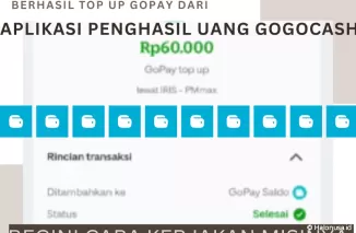 Ilustrasi Aplikasi Penghasil Uang, Gogo Cash (foto: Youtuber Jadi Berkah/Canva)