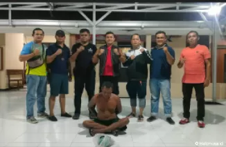Kepolisian Kota Padang mengamankan pelaku penyalahgunaan narkotika jenis ganja. (Foto: Istimewa)